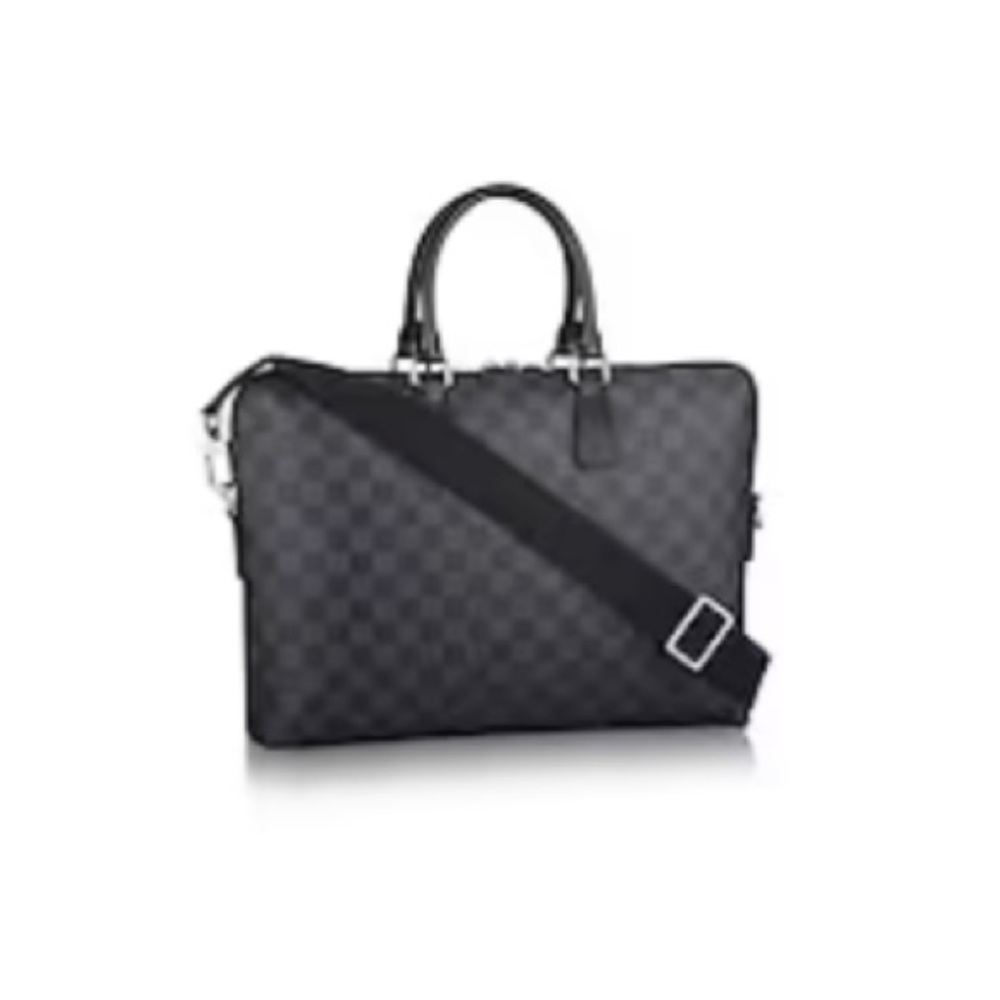 Men's LV PORTE-DOCUMENTS JOUR Graphite